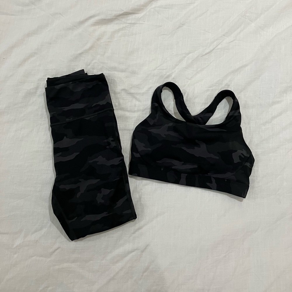 ❗️FINAL PRICE❗️Athleta Camo Workout Set